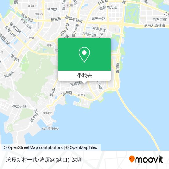 湾厦新村一巷/湾厦路(路口)地图