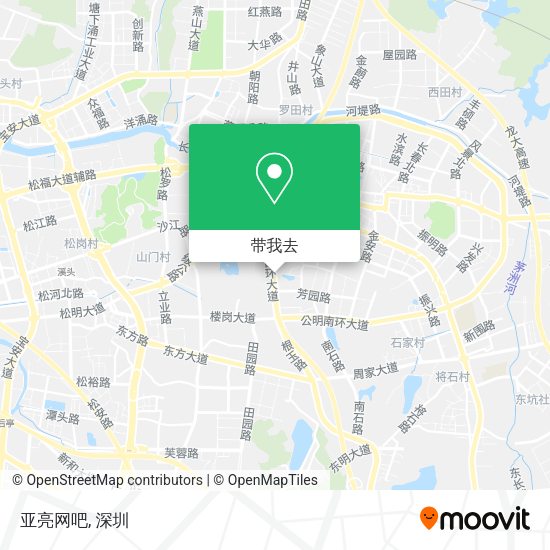 亚亮网吧地图