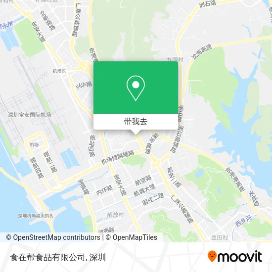 食在帮食品有限公司地图