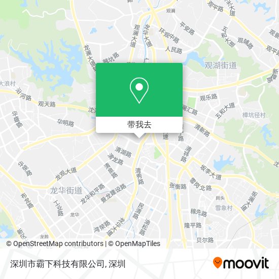 深圳市霸下科技有限公司地图