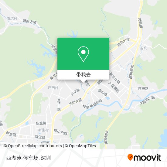 西湖苑-停车场地图