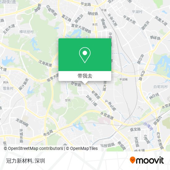 冠力新材料地图