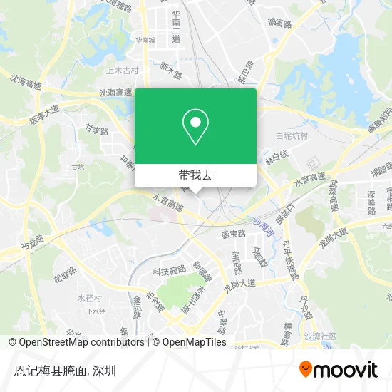 恩记梅县腌面地图