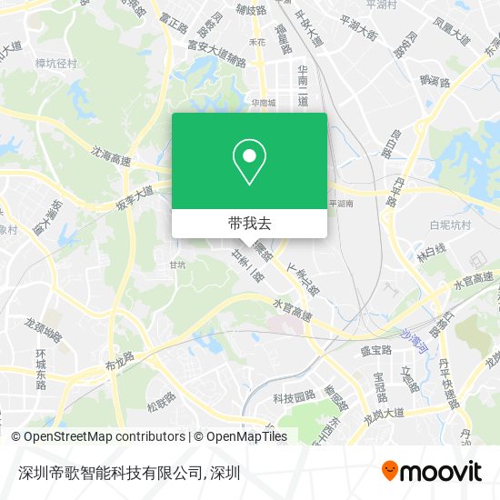 深圳帝歌智能科技有限公司地图