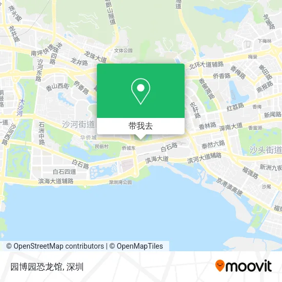 园博园恐龙馆地图