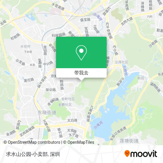 求水山公园-小卖部地图