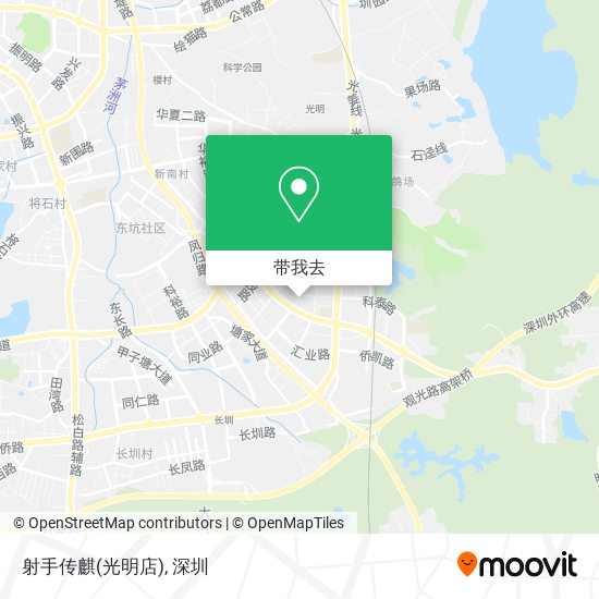 射手传麒(光明店)地图