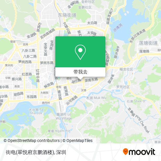 街电(翠悦府京鹏酒楼)地图