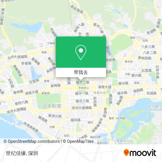 世纪佳缘地图