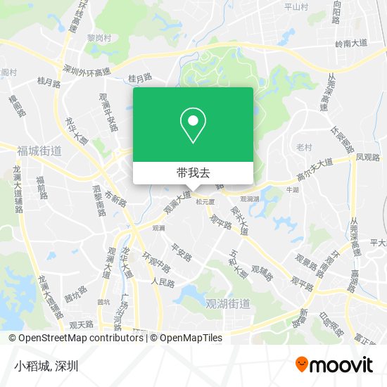 小稻城地图