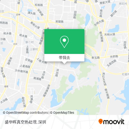 盛华晖真空热处理地图