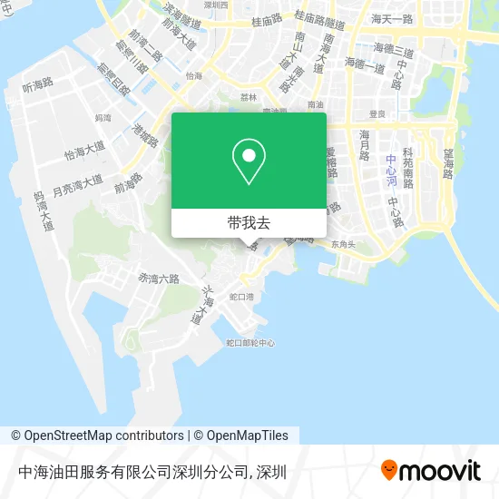 中海油田服务有限公司深圳分公司地图