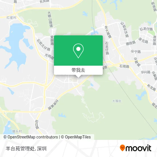 羊台苑管理处地图
