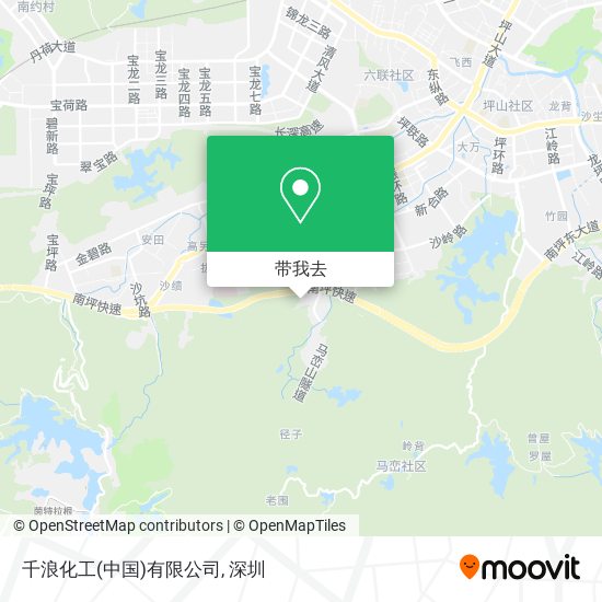 千浪化工(中国)有限公司地图