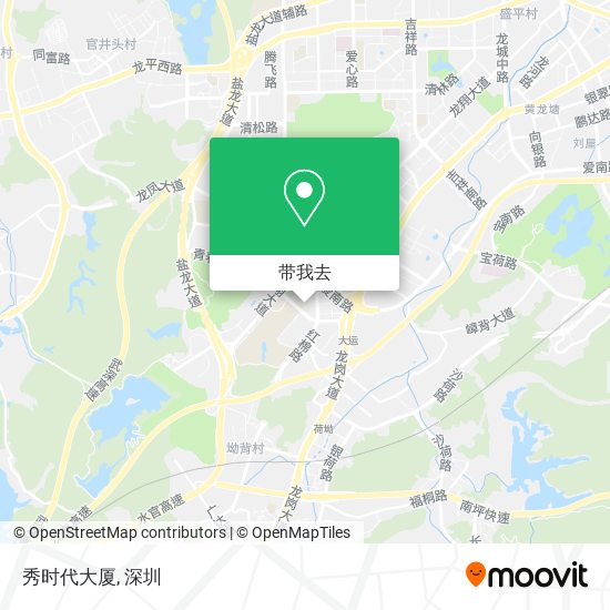 秀时代大厦地图