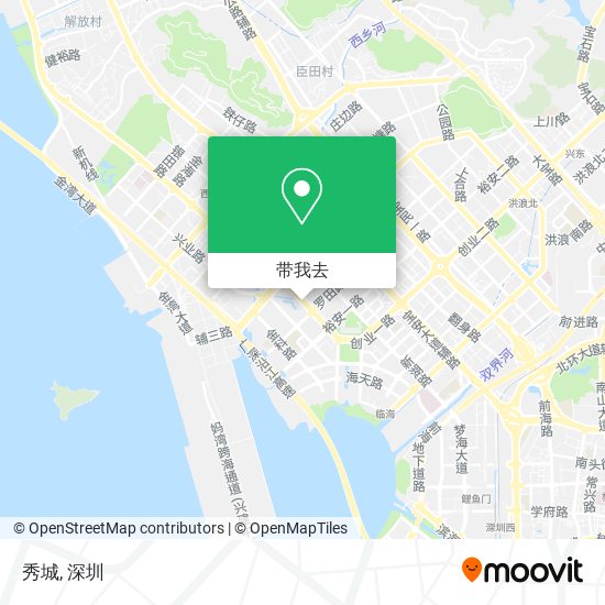 秀城地图