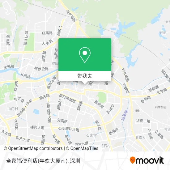 全家福便利店(年欢大厦南)地图