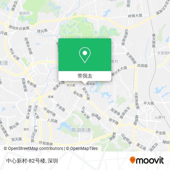 中心新村-82号楼地图
