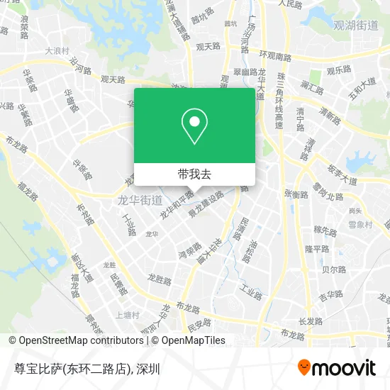 尊宝比萨(东环二路店)地图
