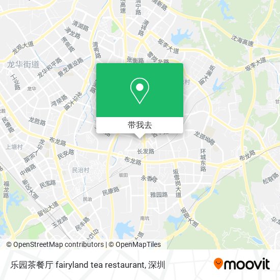 乐园茶餐厅 fairyland tea restaurant地图