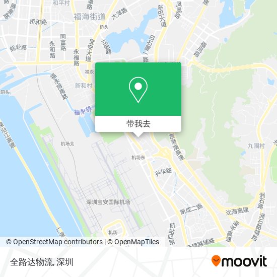 全路达物流地图
