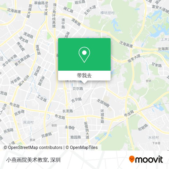 小燕画院美术教室地图