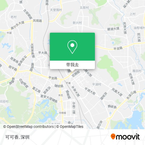 可可香地图
