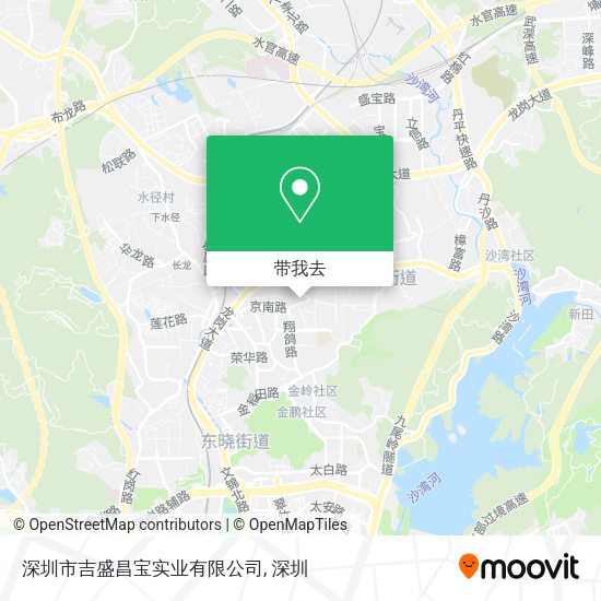 深圳市吉盛昌宝实业有限公司地图