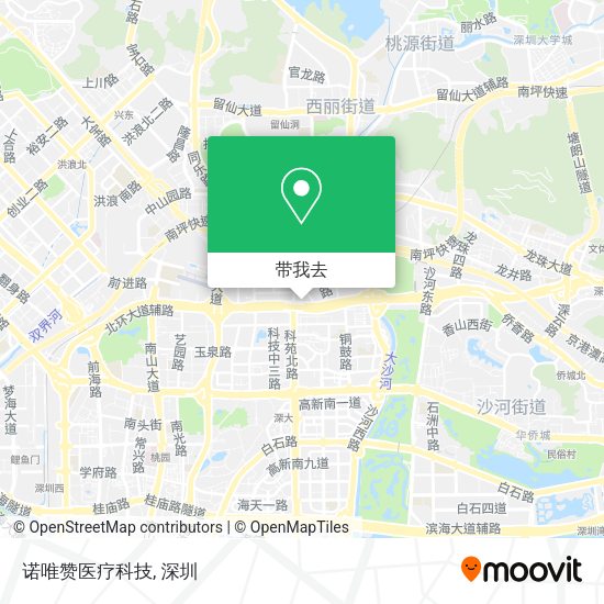 诺唯赞医疗科技地图