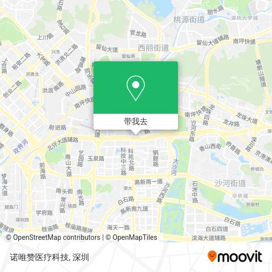 诺唯赞医疗科技地图