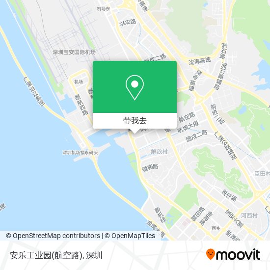 安乐工业园(航空路)地图
