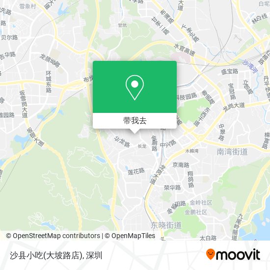 沙县小吃(大坡路店)地图