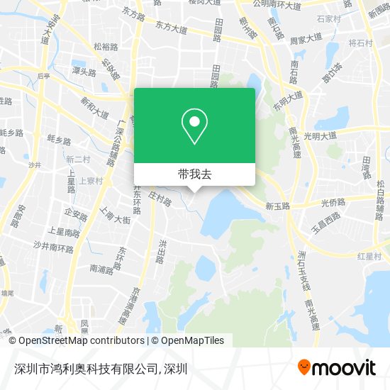 深圳市鸿利奥科技有限公司地图