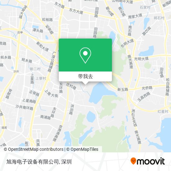 旭海电子设备有限公司地图