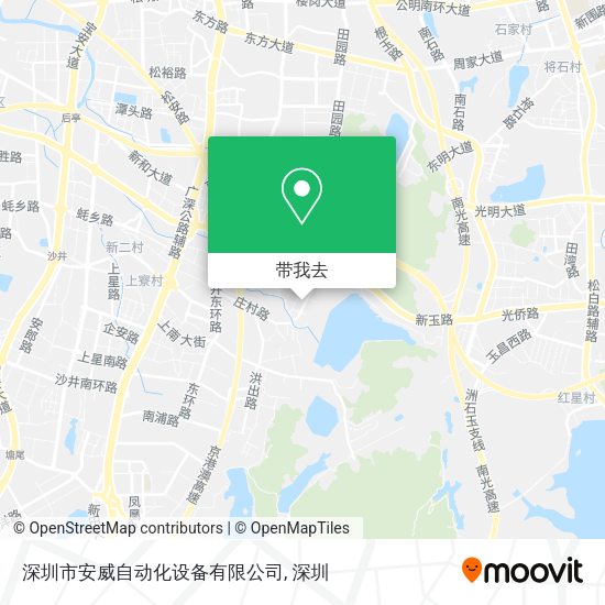 深圳市安威自动化设备有限公司地图