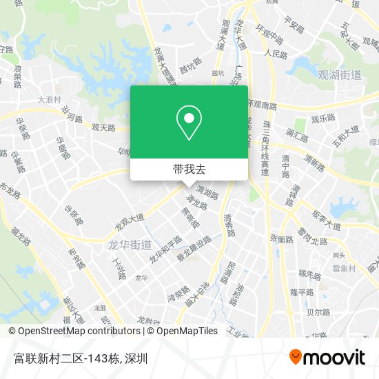 富联新村二区-143栋地图