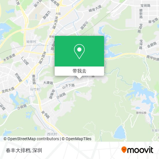 春丰大排档地图