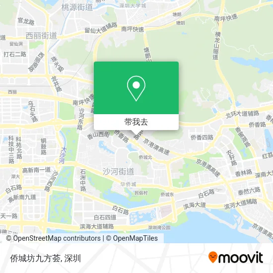 侨城坊九方荟地图