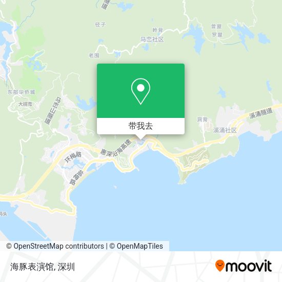 海豚表演馆地图