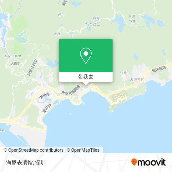海豚表演馆地图