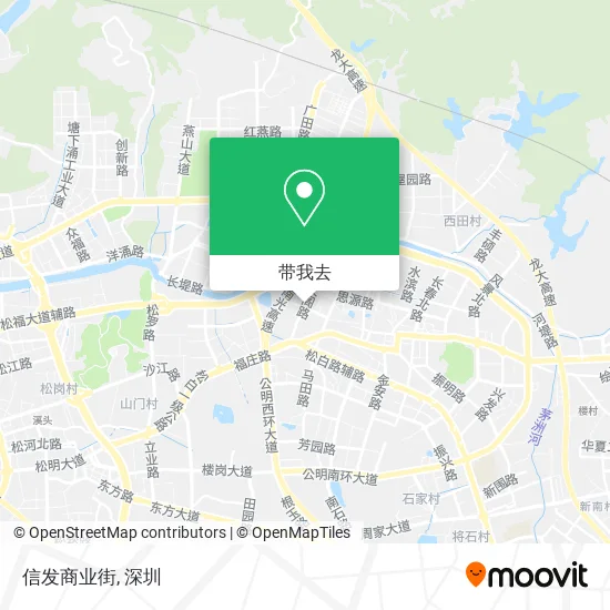 信发商业街地图