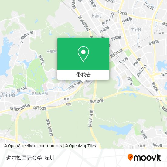 道尔顿国际公学地图