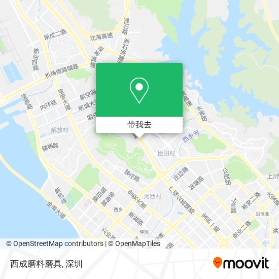 西成磨料磨具地图