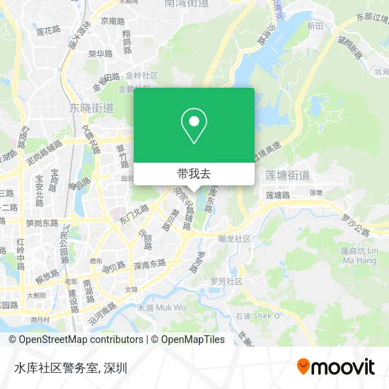 水库社区警务室地图