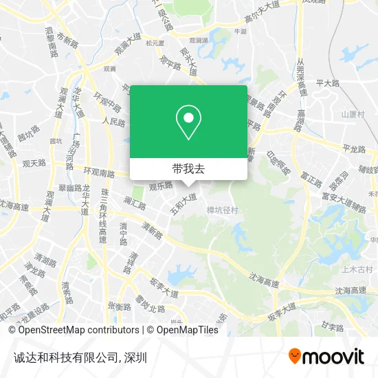 诚达和科技有限公司地图