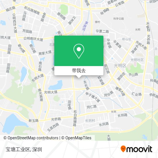 宝塘工业区地图