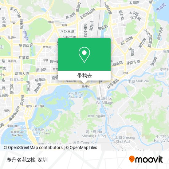 鹿丹名苑2栋地图