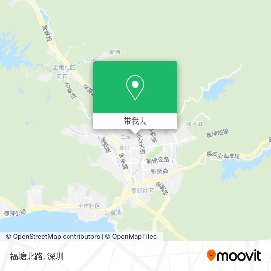 福塘北路地图