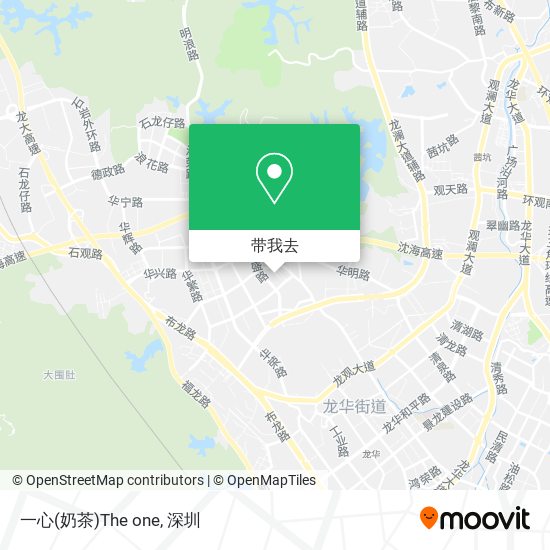 一心(奶茶)The one地图