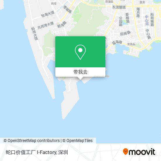 蛇口价值工厂 I-Factory地图